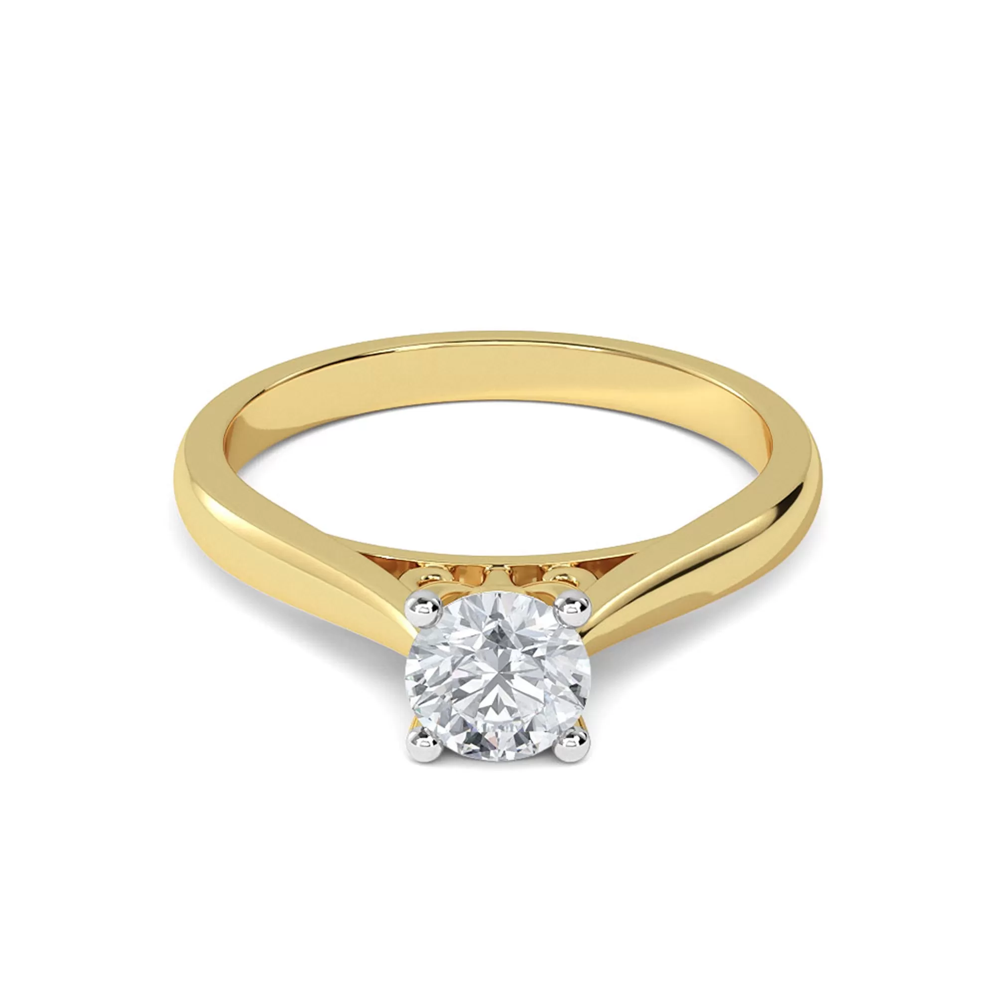 0.20 CT Rezan Solitaire Ring