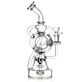 11 Ultimate Recycler Rig, by Diamond Glass (free banger included)