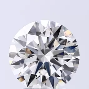 2.50 Carat Round Lab Grown Diamond