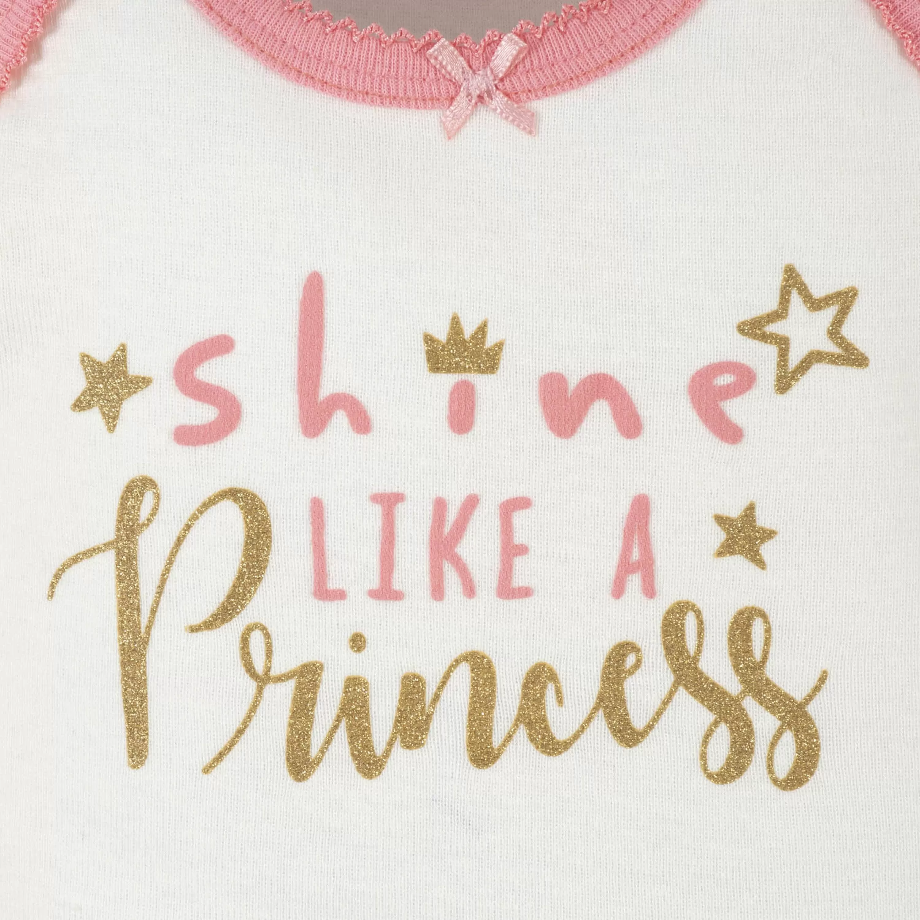 4-Piece Baby Girls Princess Outfit Set