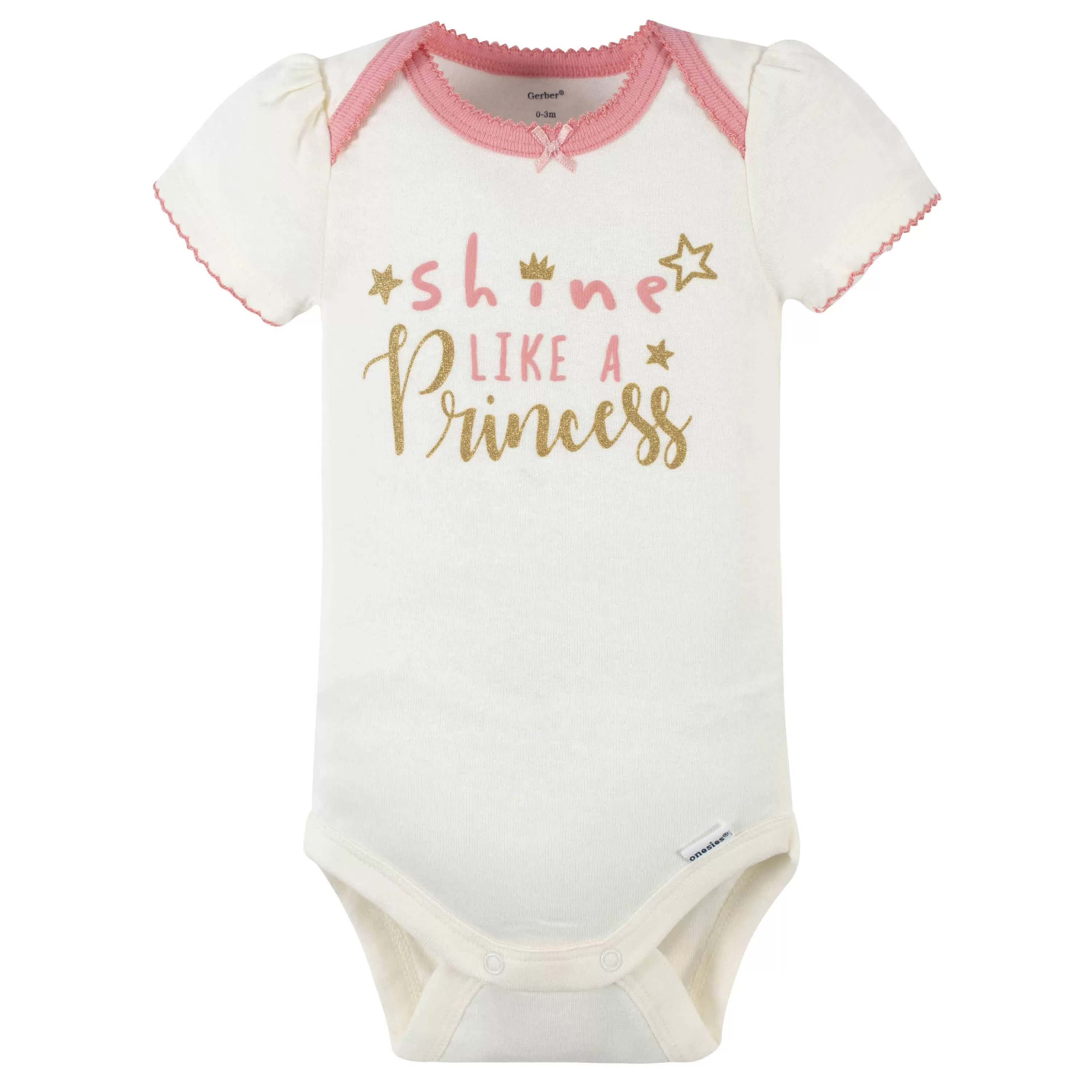 4-Piece Baby Girls Princess Outfit Set