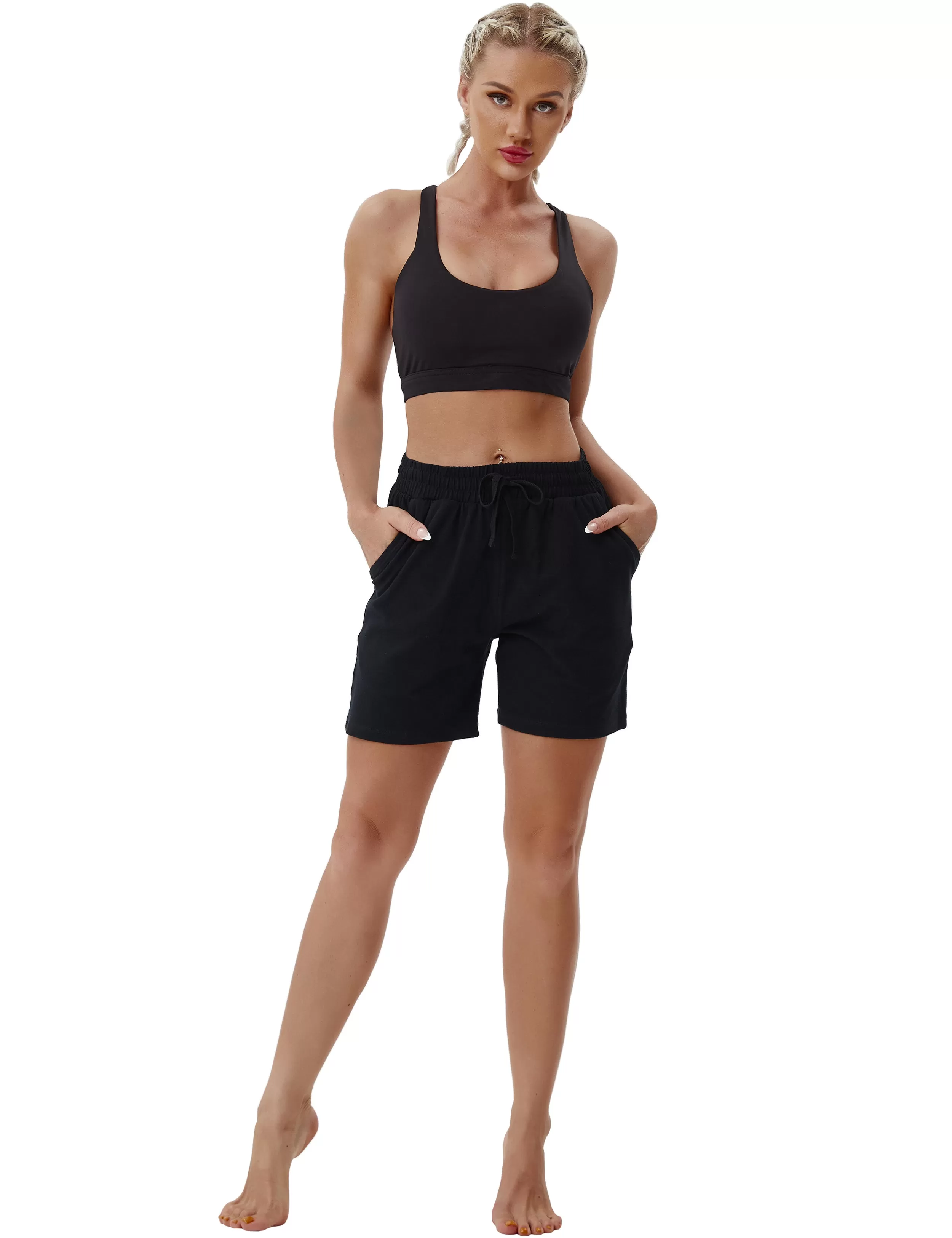 5" Joggers Shorts black