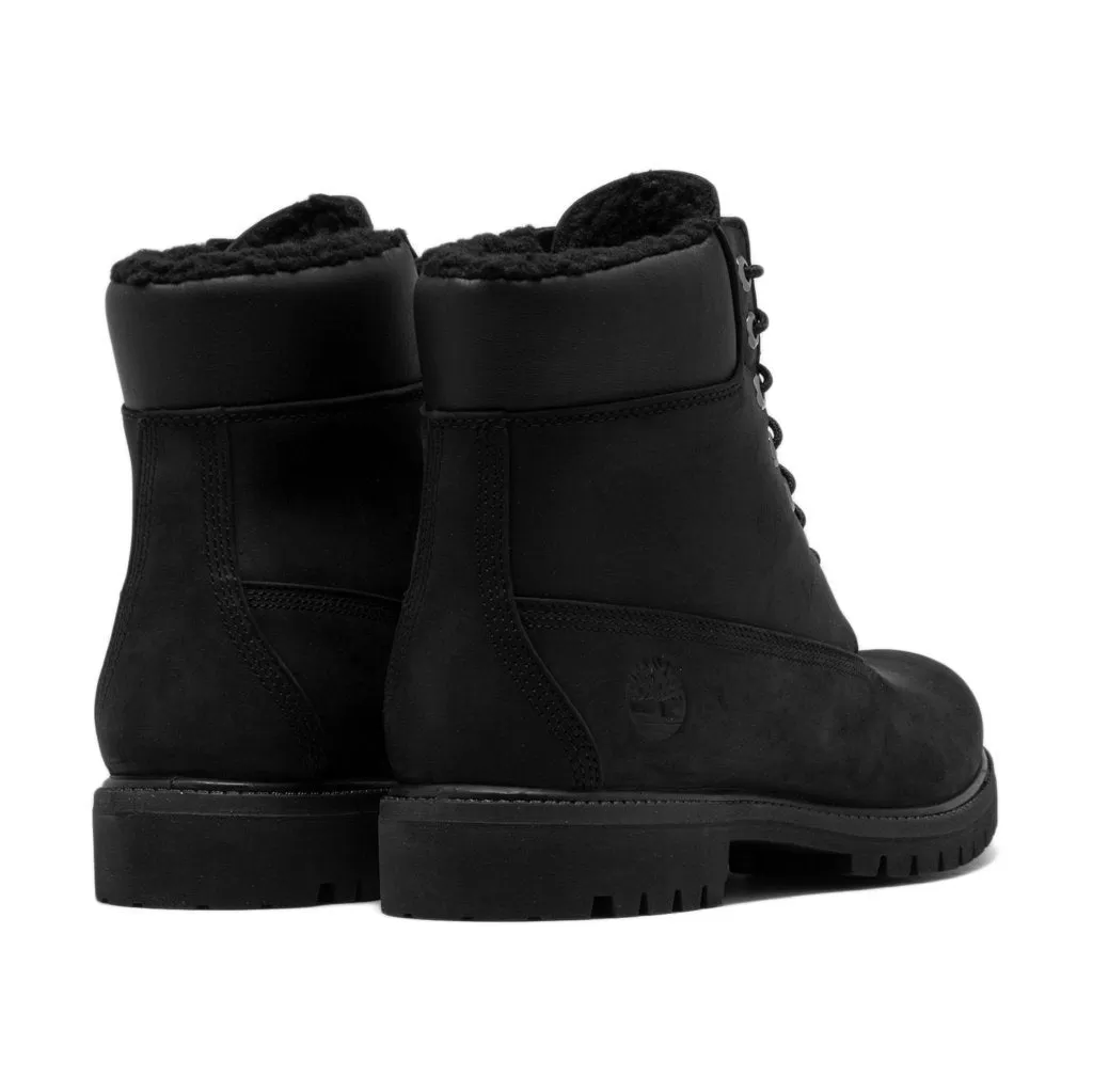 6 Premium Shearling Nubuck Women's Ankle Winter Boots