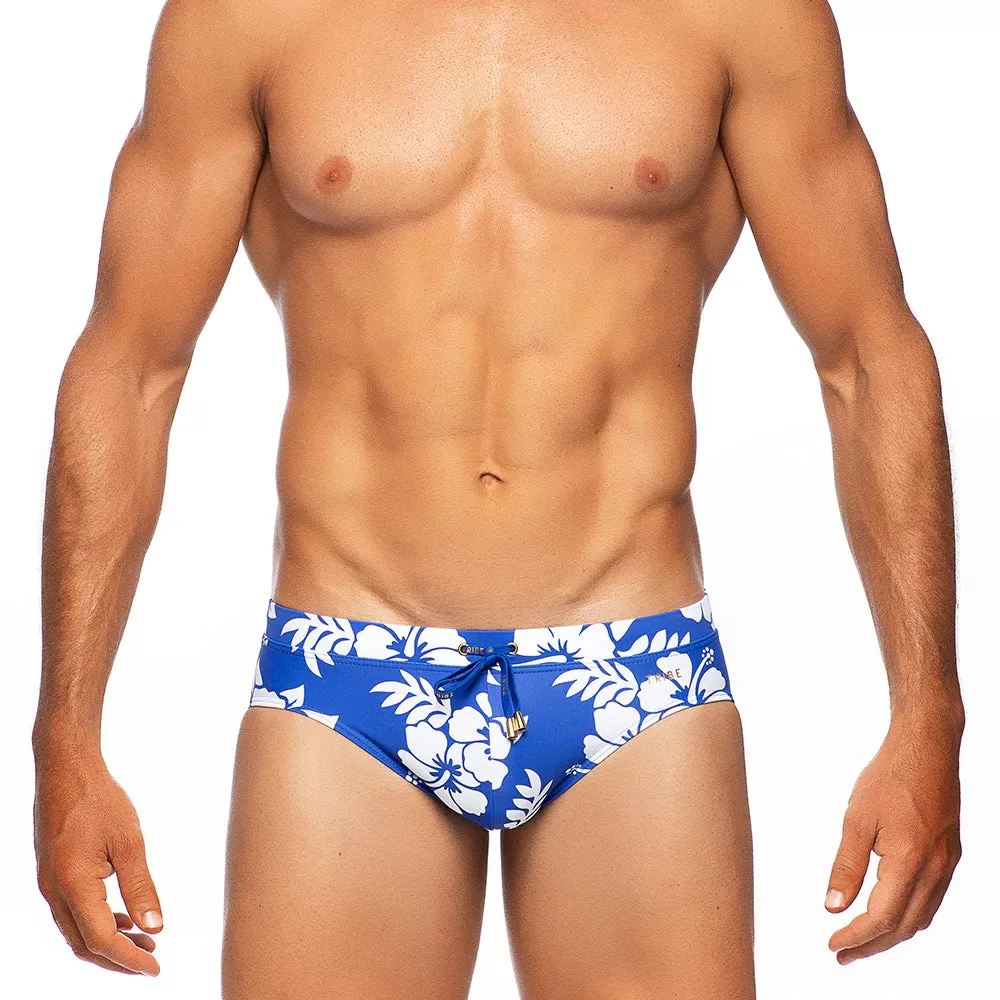 Aloha Lo Rise Swim Brief (Cobalt)