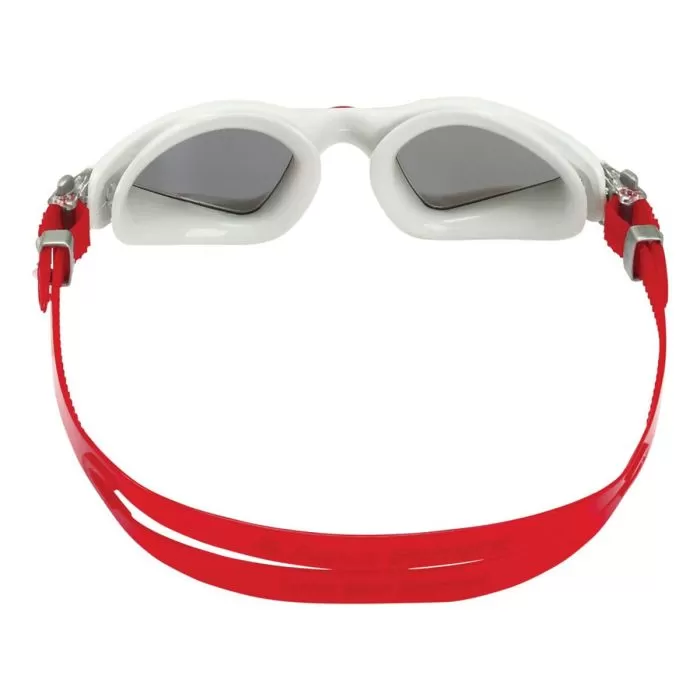 Aqua Sphere Kayenne.A1 - Gray/Red - Silver Titanium Mirrored