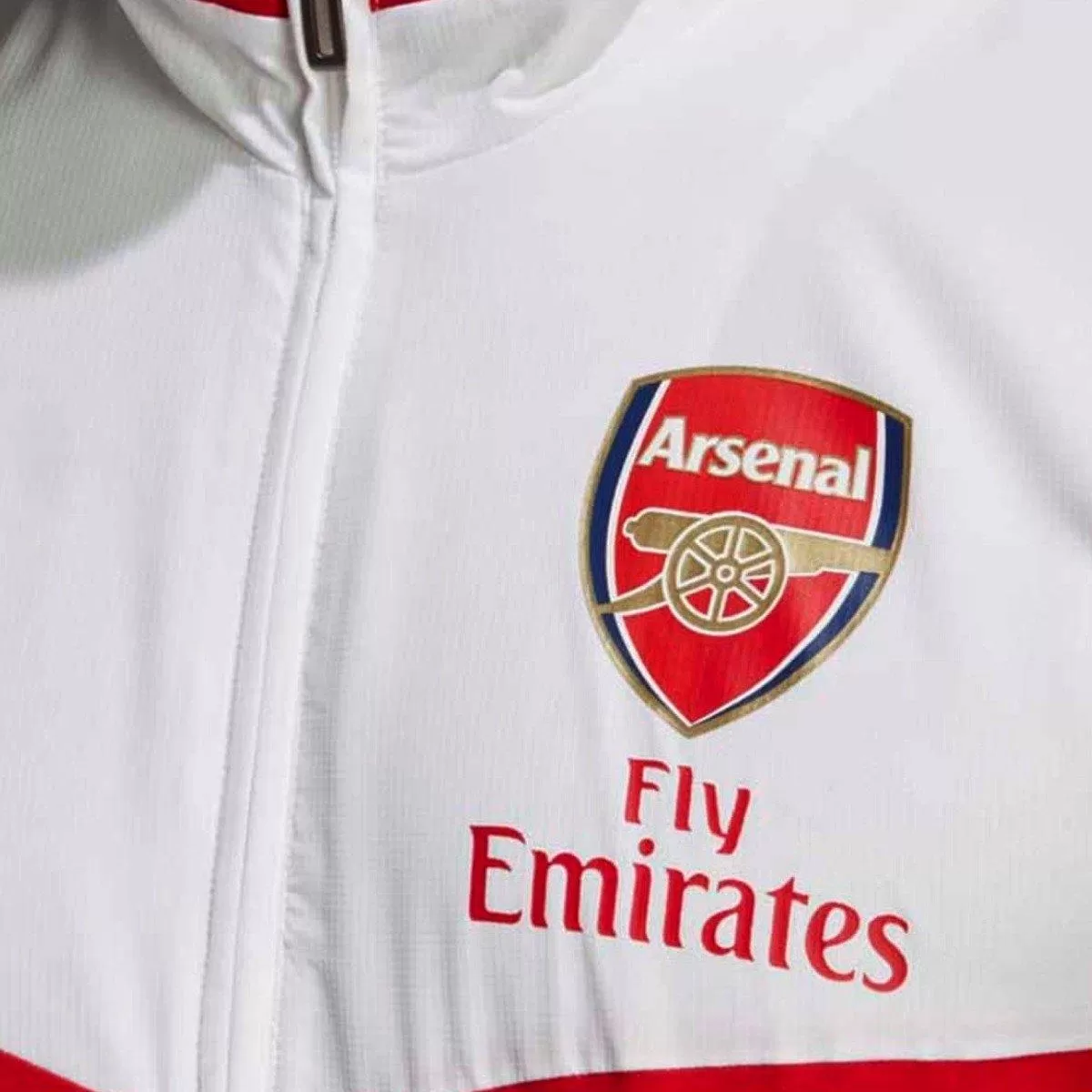 Arsenal presentation Soccer tracksuit white/navy 2020 - Adidas