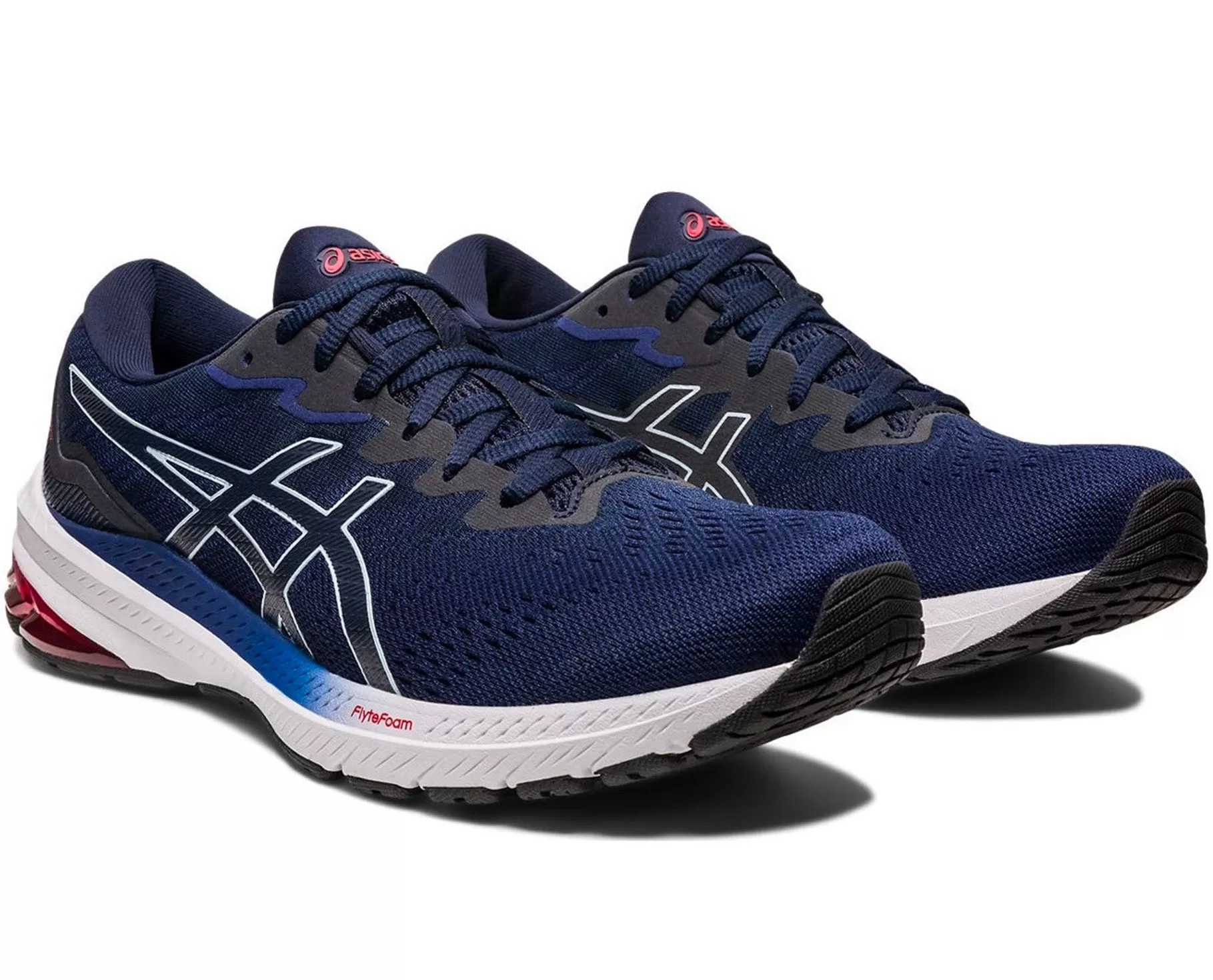 Asics Mens GT 1000 11 (2E Width) Midnight Blue <br> 1011B355 403