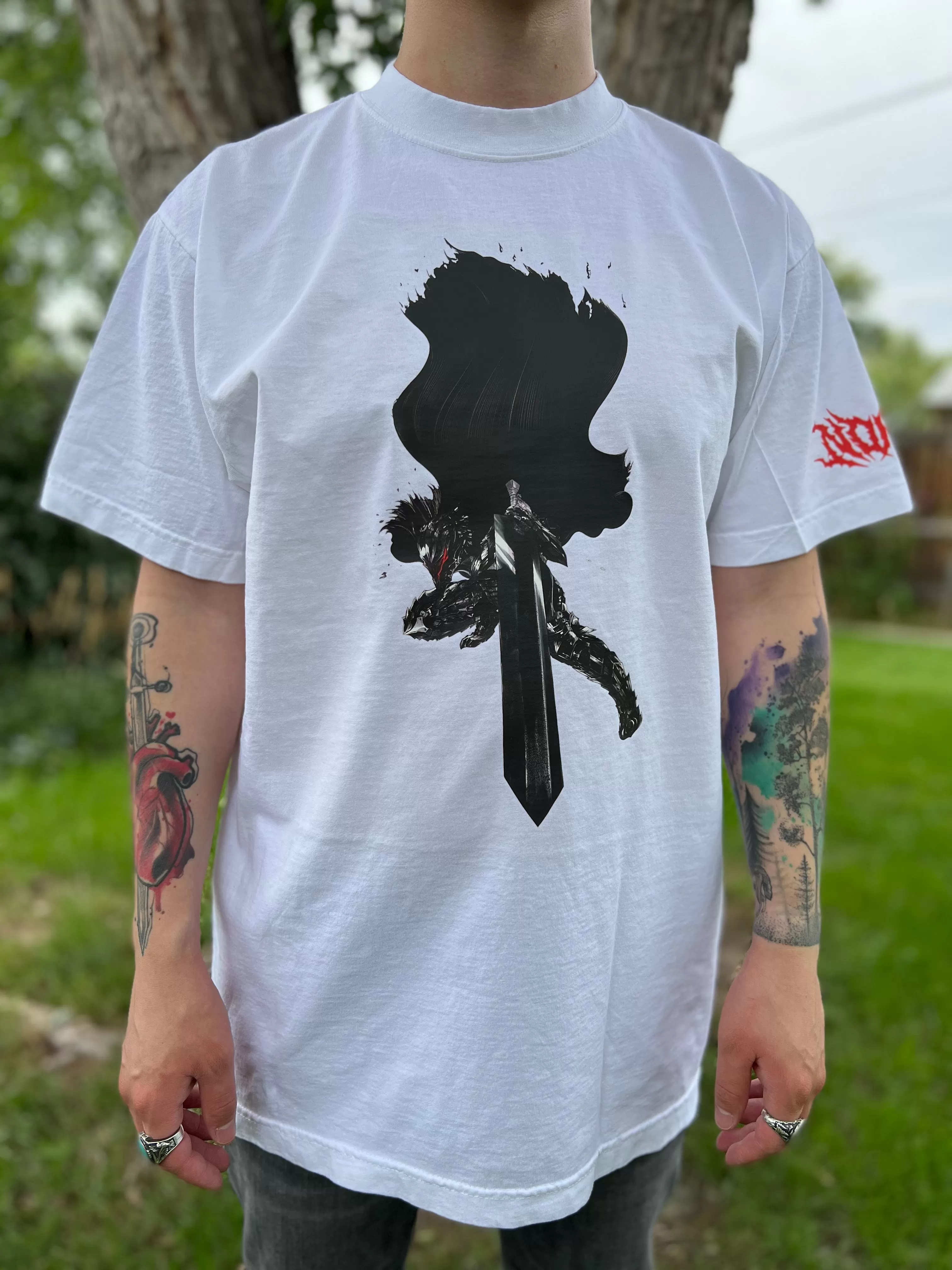 BERSERK v2 SHIRT - VINTAGE WHT/OATMEAL