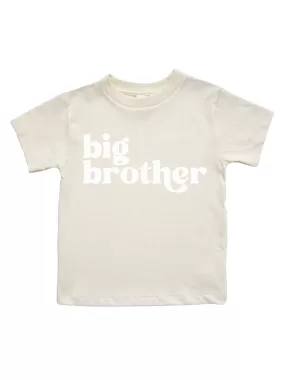 Big Brother Shirt for Boys - Natural