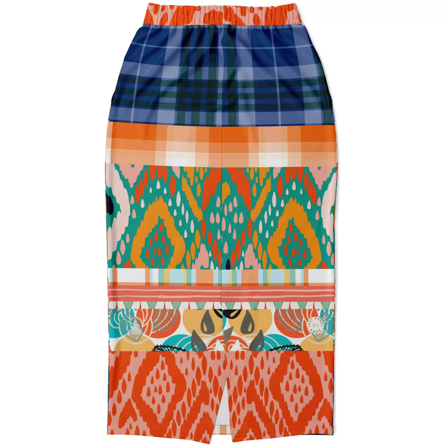 Billie Jean Eco-Poly Long Pocket Skirt