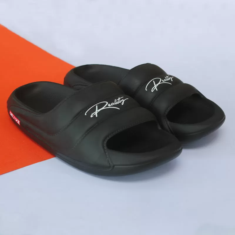 Black Slippers for Women