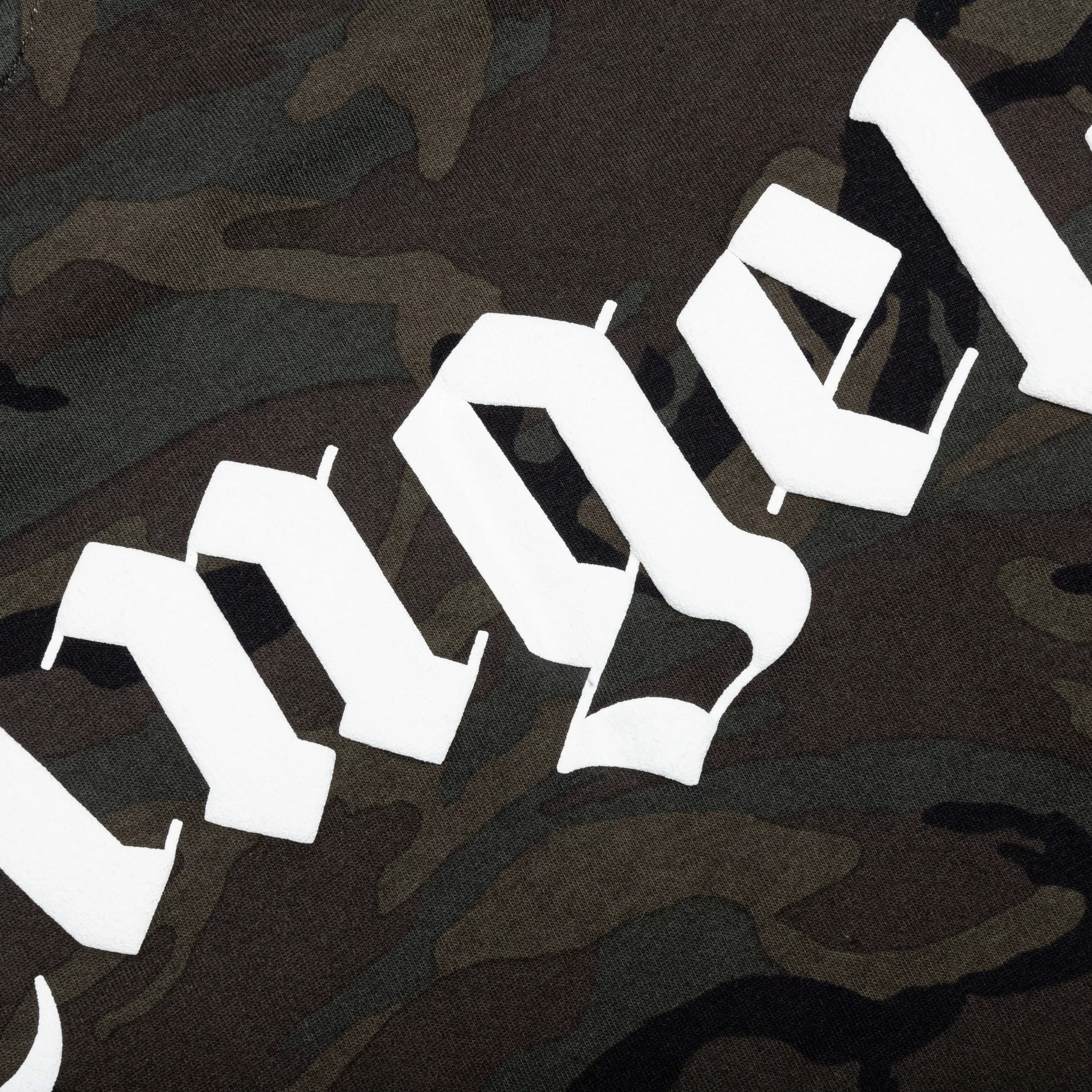 Camo Classic Logo Over Tee - Military/Black