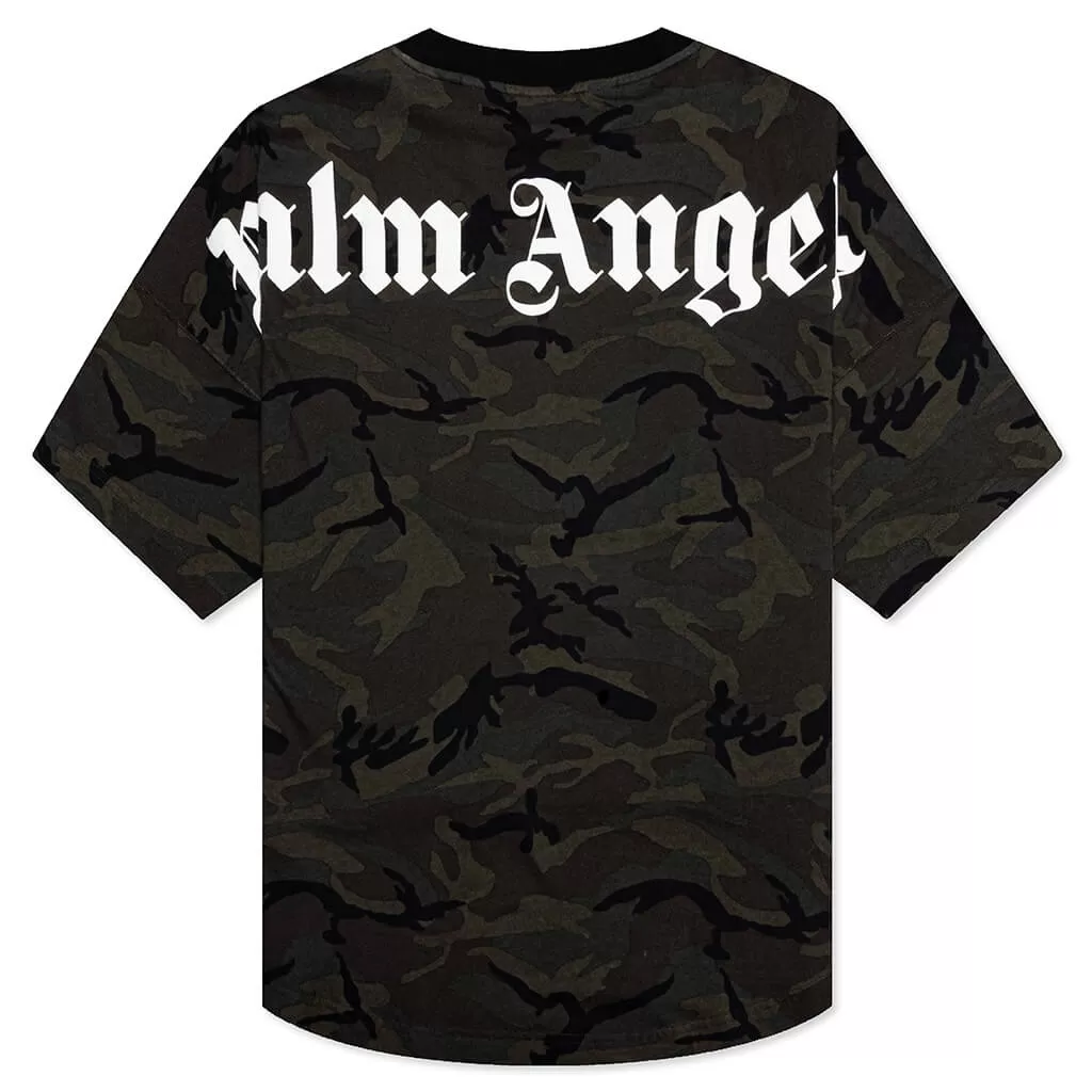 Camo Classic Logo Over Tee - Military/Black