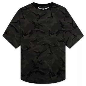 Camo Classic Logo Over Tee - Military/Black