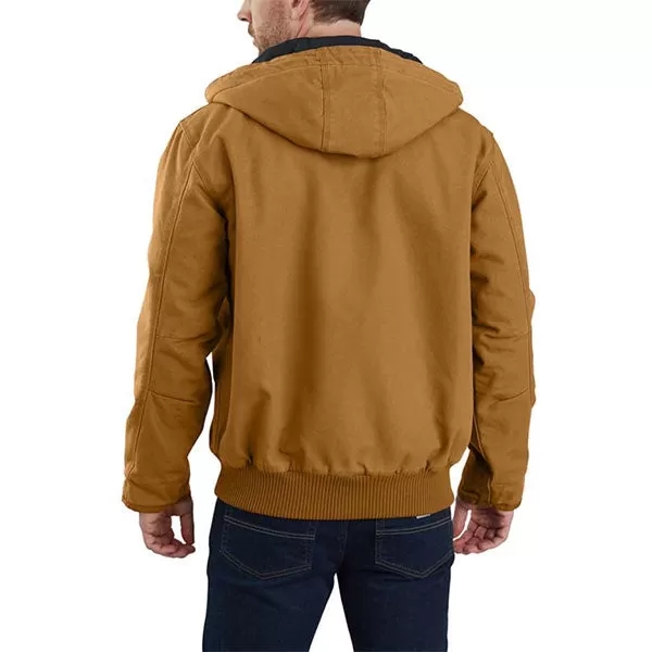 Carhartt Washed Duck Insulated Active Jacket - Carhartt Brown