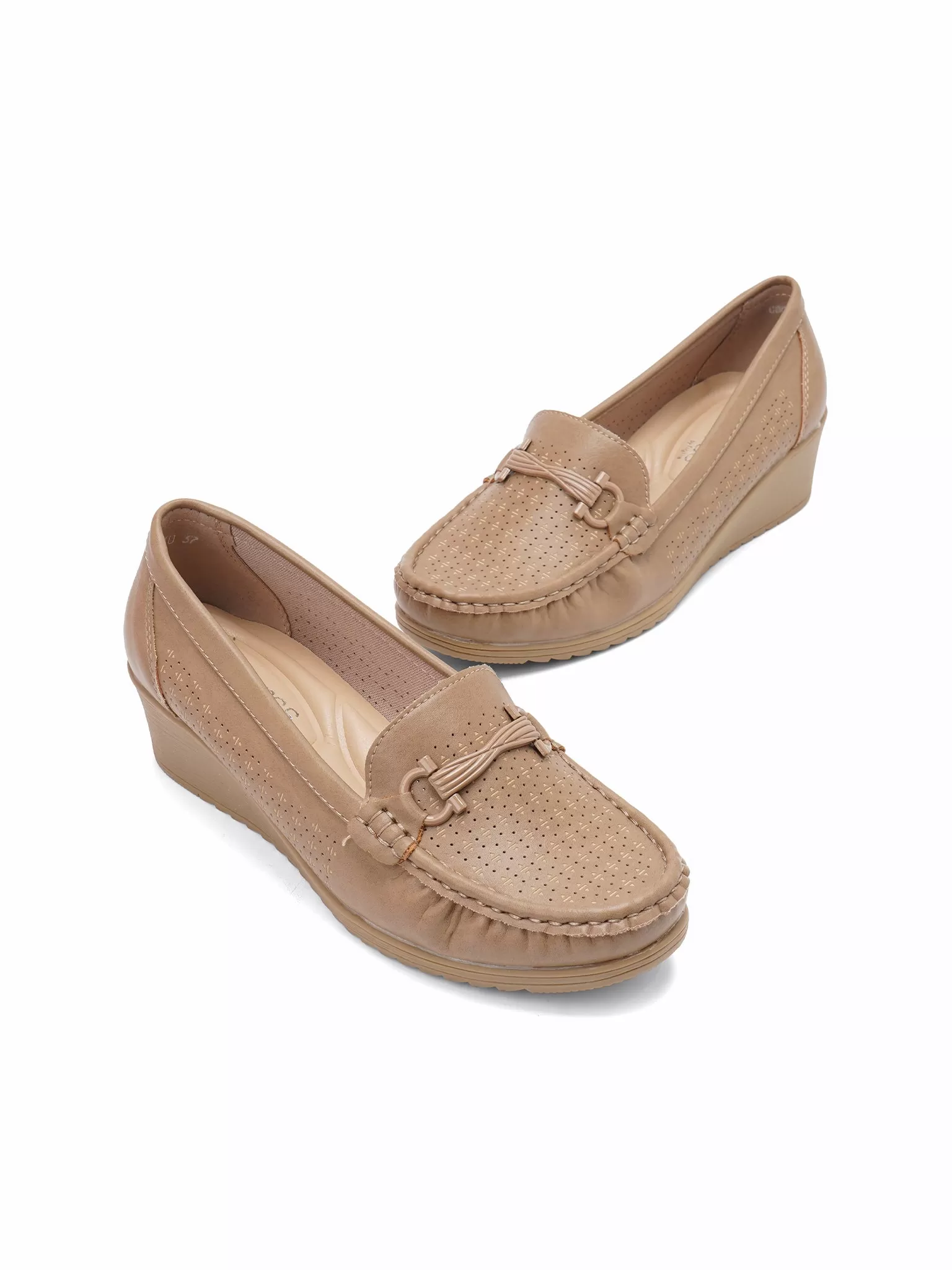 Carlo Wedge Moccasins