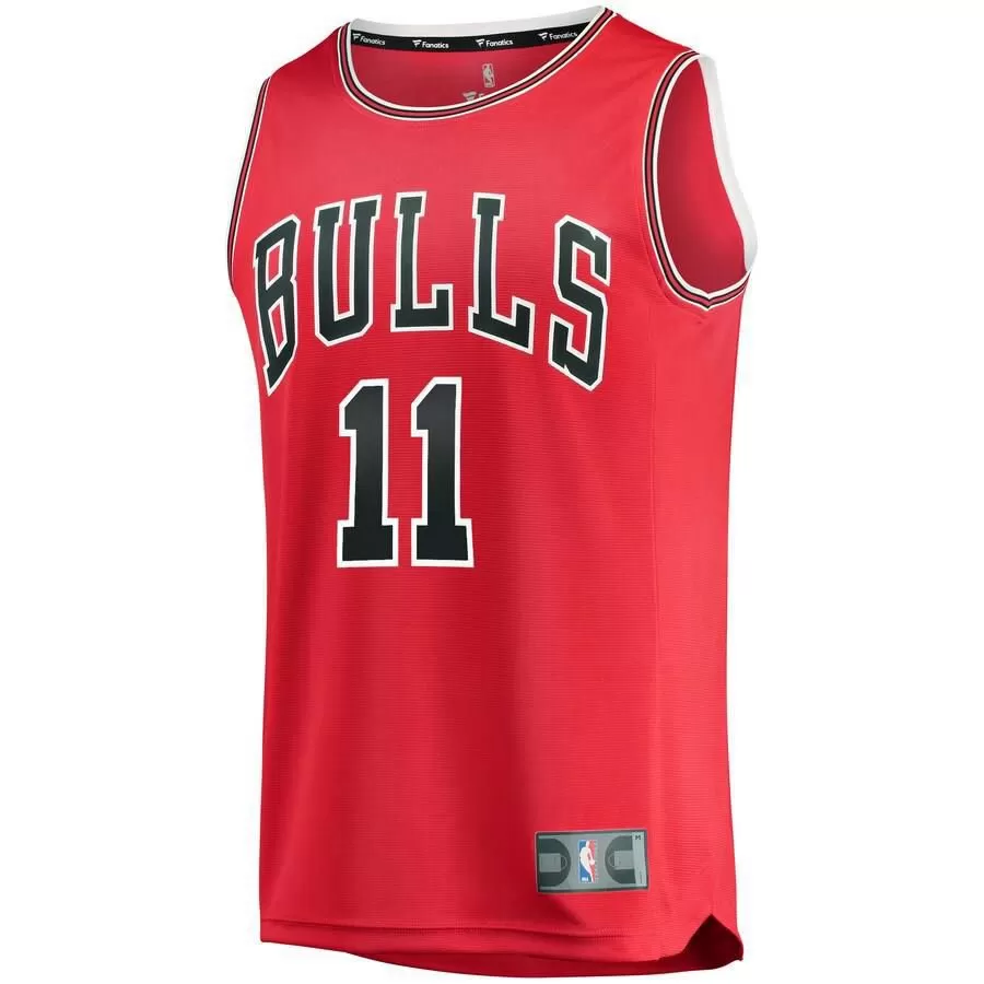 Chicago Bulls David Nwaba Fanatics Branded Fast Break Player Icon Jersey Kids - Red | Ireland T4139J0