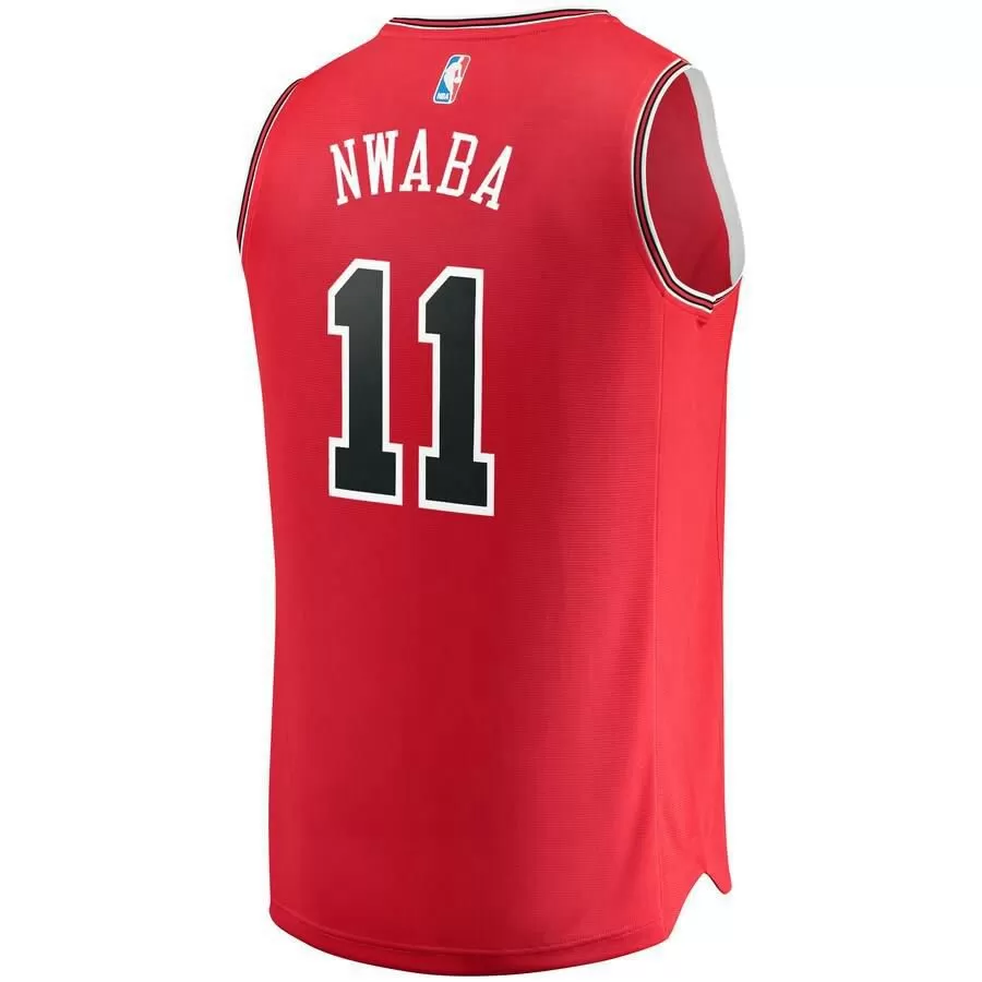 Chicago Bulls David Nwaba Fanatics Branded Fast Break Player Icon Jersey Kids - Red | Ireland T4139J0