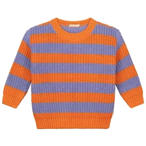 Chunky Knitted Sweater – Happy Stripes