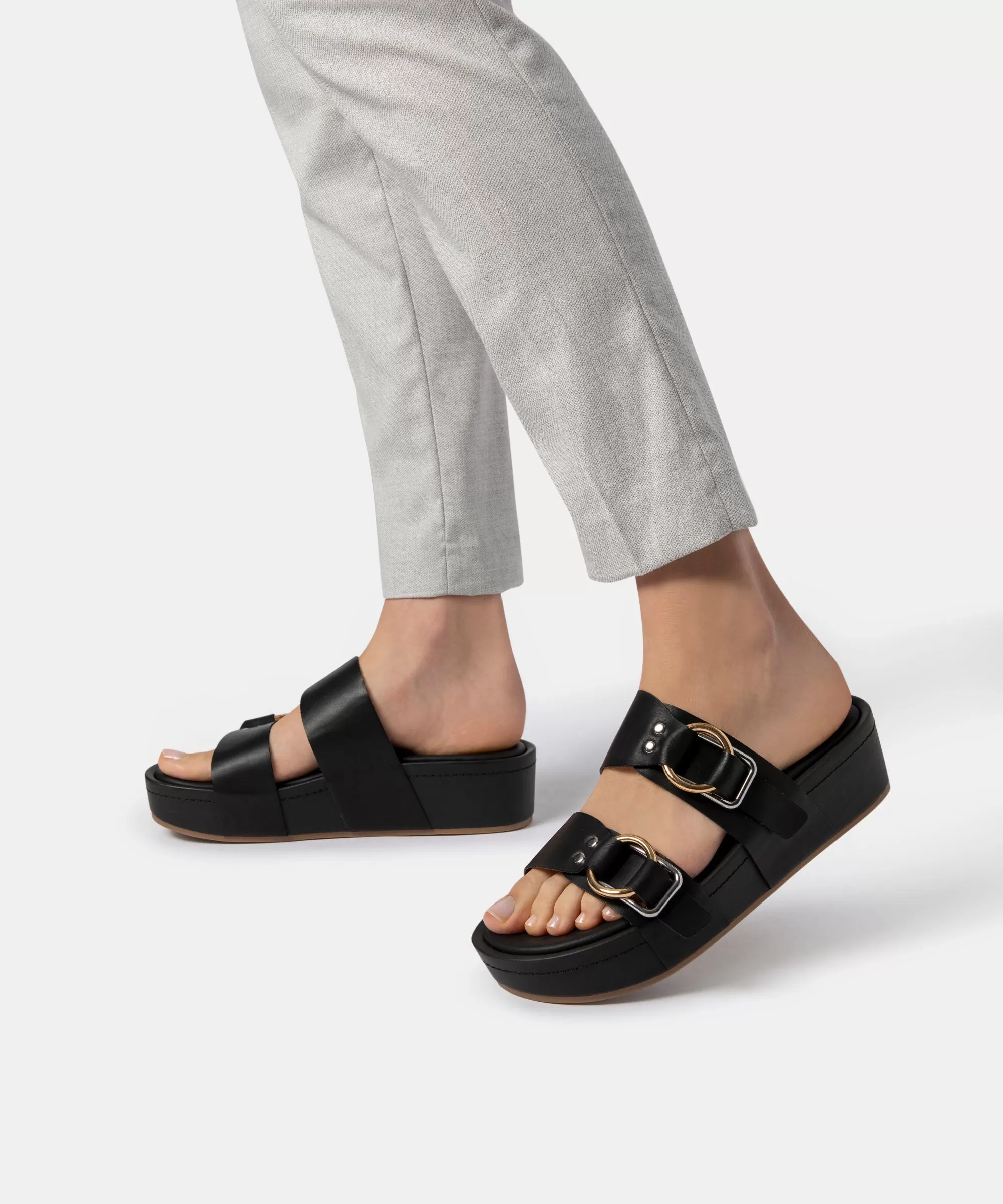 CICI SANDALS BLACK STELLA re:vita