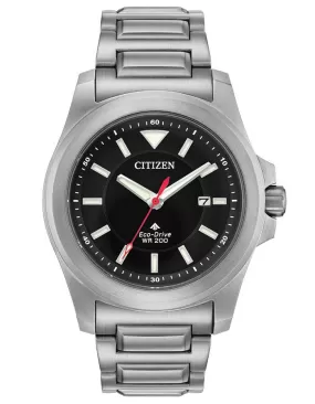 Citizen Mens Eco-Drive Promaster Dive Watch - Stainless - Luminova - Bracelet