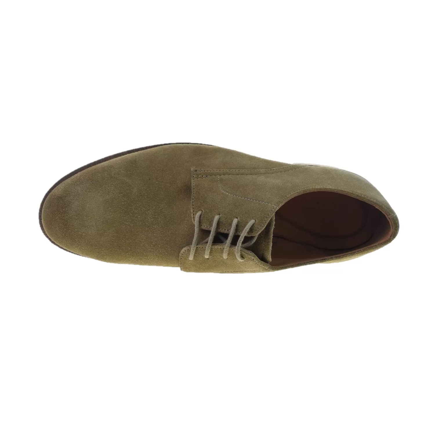 Clarks Oliver Lace Men's Shoes Dark Sand Suede