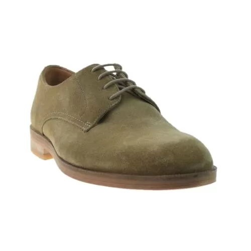 Clarks Oliver Lace Men's Shoes Dark Sand Suede