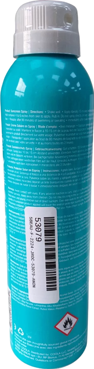 COOLA Classic Sunscreen Spray SPF 50 Guava Mango 177 ml