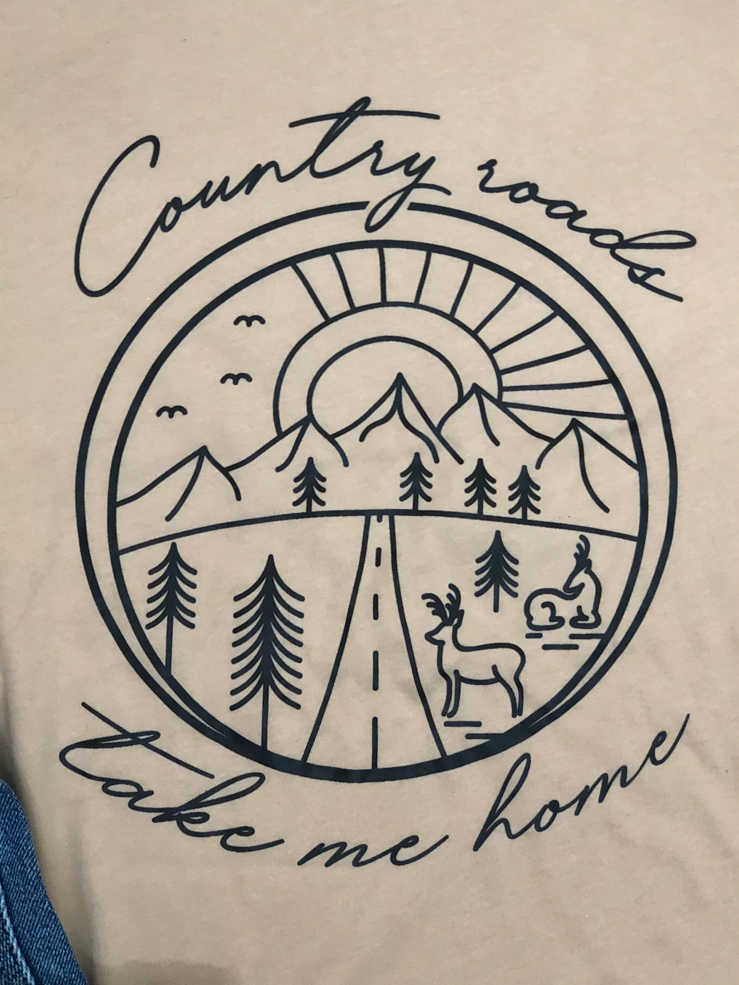 Country Roads Graphic Tee