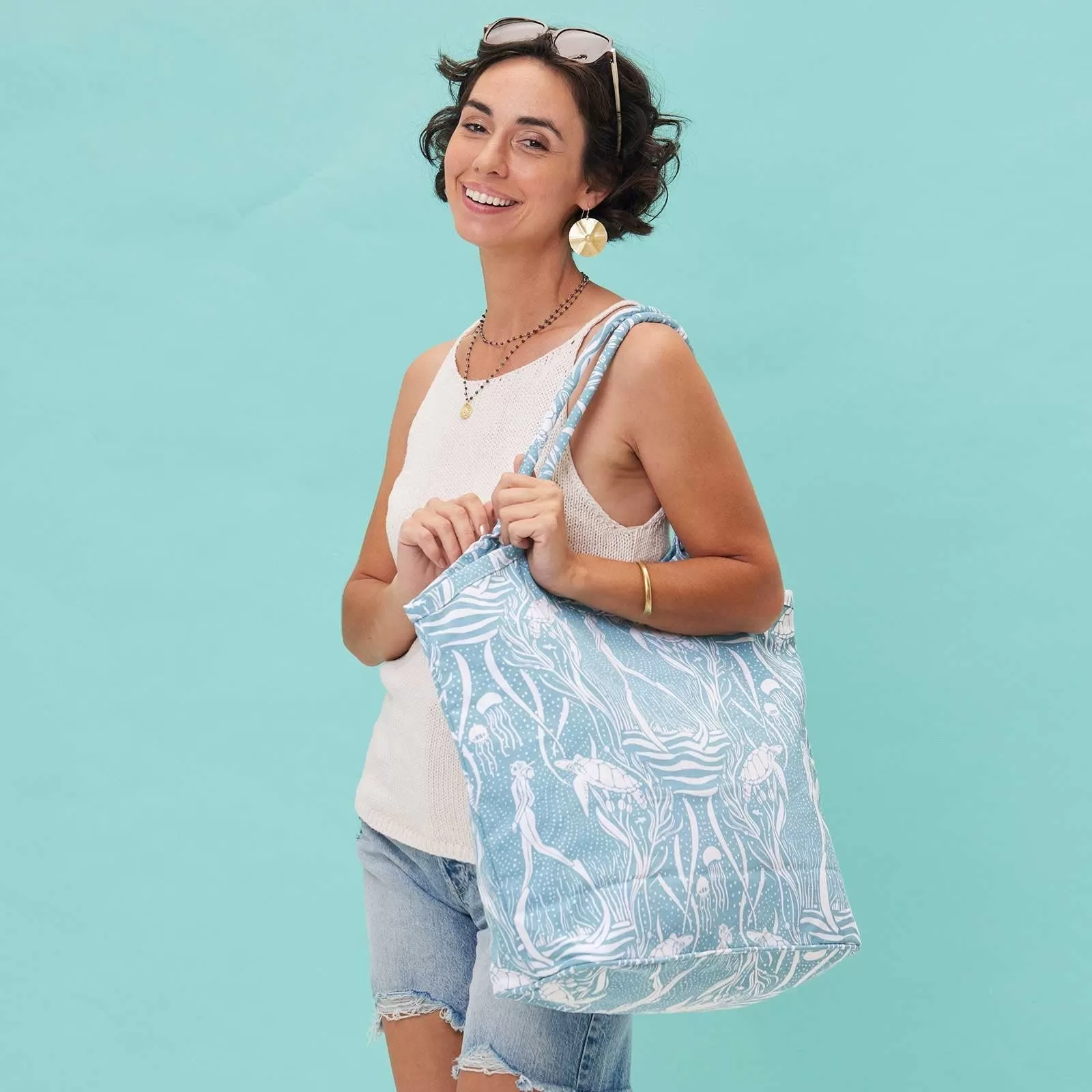 Deep Sea Bucket Bag