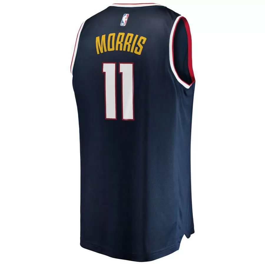 Denver Nuggets Monte Morris Fanatics Branded Fast Break Player Icon Jersey Kids - Navy | Ireland W7963F9