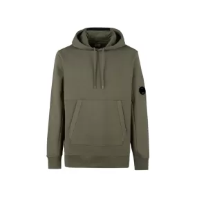 Diagonal Raised Fleece Hoodie