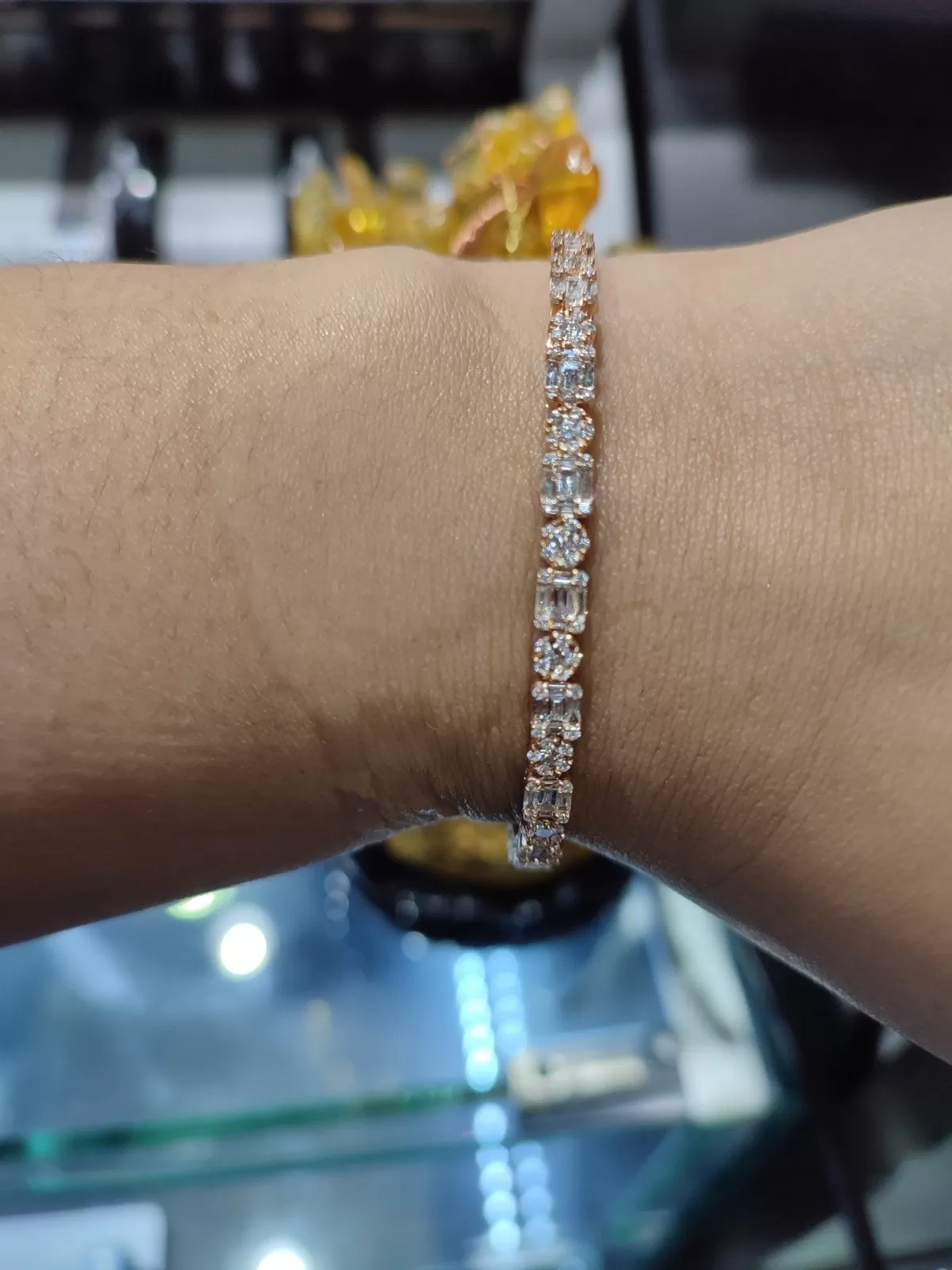 Diamond Bangle