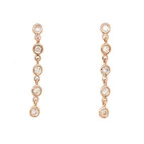 Diamond Drop Earrings