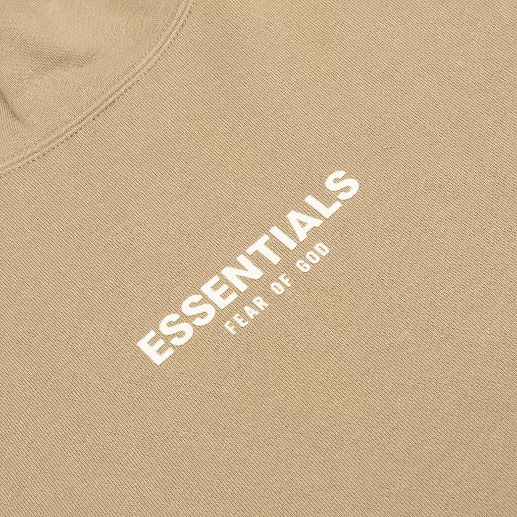 Essentials Relaxed Mockneck - Oak