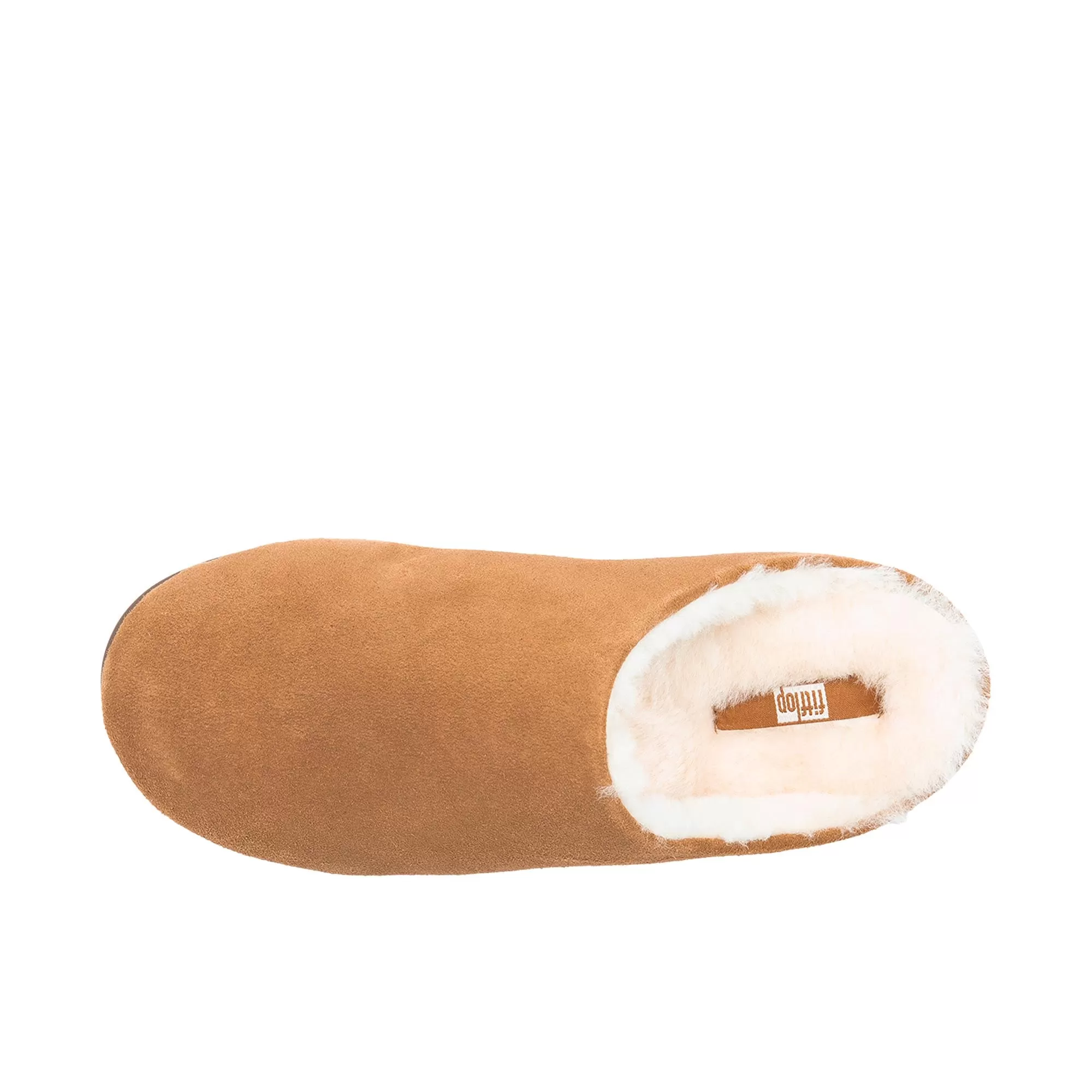 FitFlop Womens Chrissie Shearling Tumbled Tan