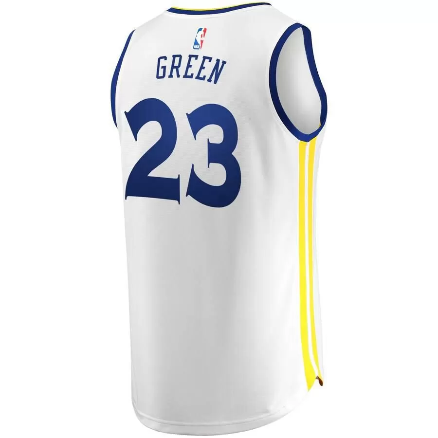 Golden State Warriors Draymond Green Fanatics Branded Replica Fast Break Association Jersey Kids - White | Ireland K1013V1