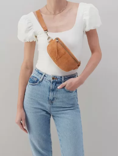 HOBO Fern Belt Bag in Whiskey