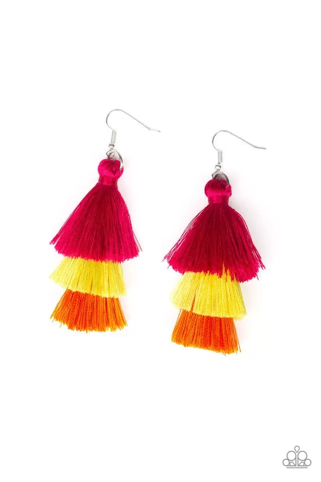 Hold On To Your Tassel Multi-Earrings