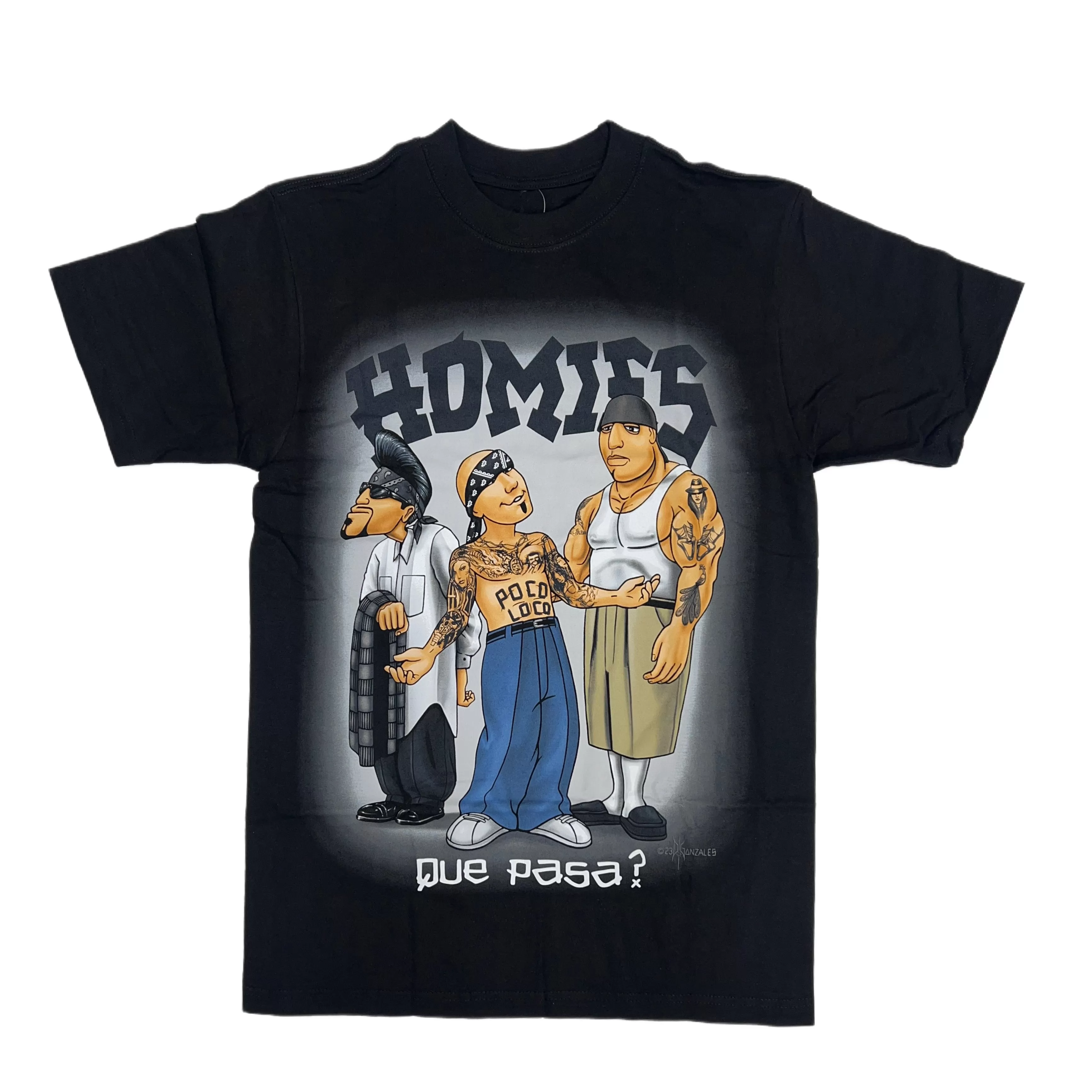 HOMIES SIGNATURE - QUE PASA - Men's MAX HWT Tee