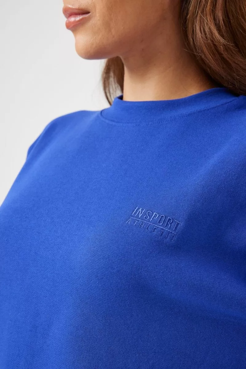 INSPORT UNISEX ALASKA ROYAL BLUE CREW SWEATSHIRT