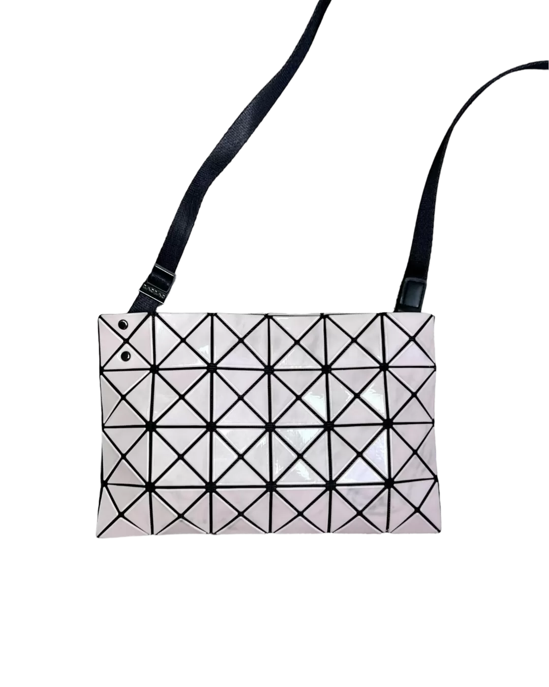 Issey Miyake Bao Bao Ecru Cross Body Bag