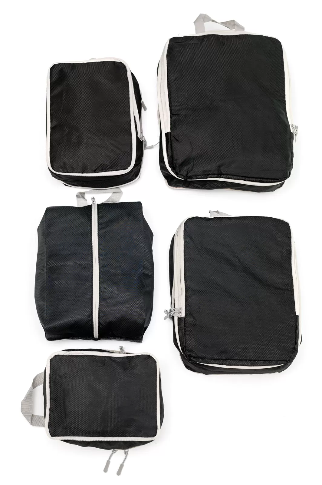 It Girl Travel Collection Suitcase Organizers In Black - 2/22