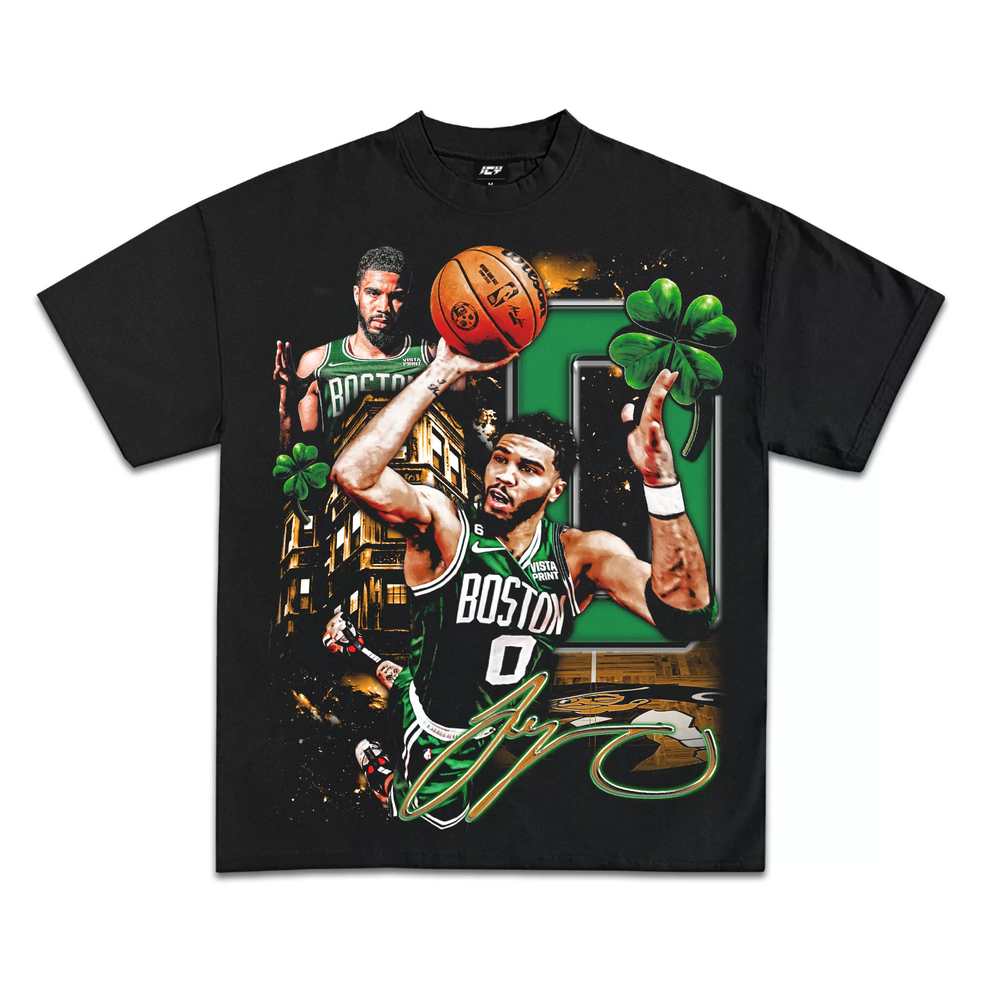 Jayson Tatum Boston Celtics Graphic T-Shirt