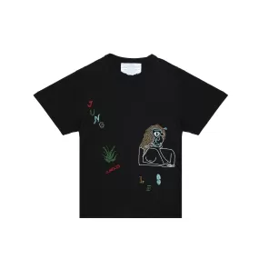 Jungles Mens Slow Down Beaded SS Tee