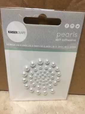 Kaiser - Pearl Rhinestones - Snow