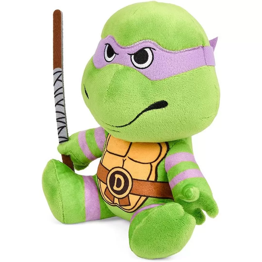 Kidrobot Teenage Mutant Ninja Turtles 7.5 Donatello Phunny Plush