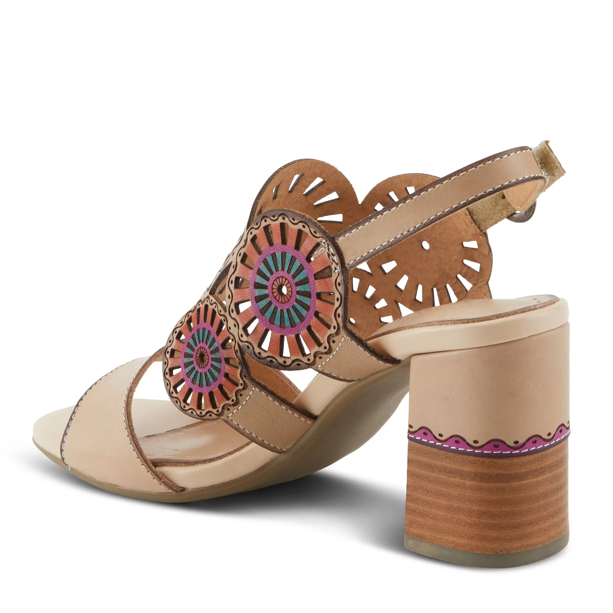 L'ARTISTE PINWHEEL SANDALS