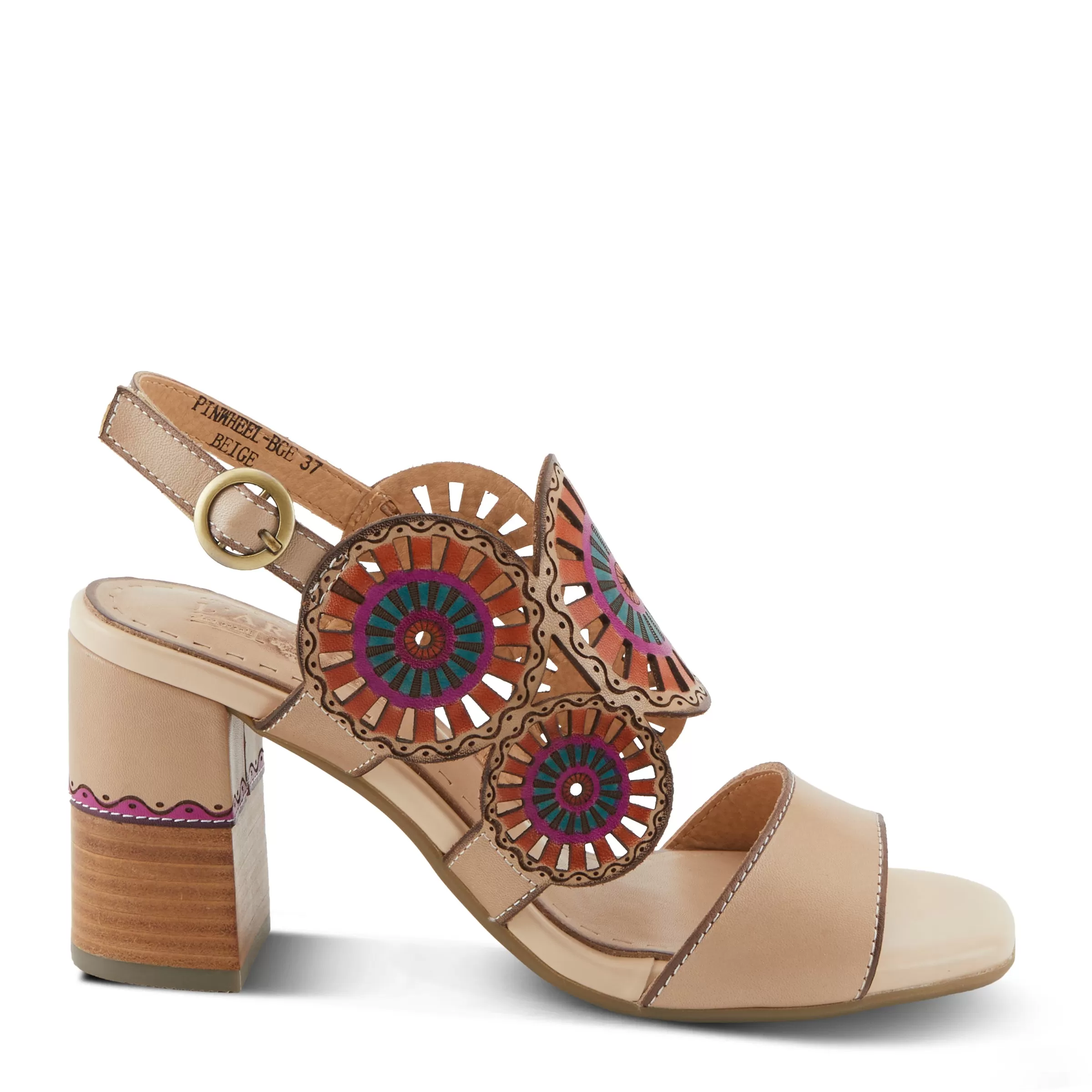 L'ARTISTE PINWHEEL SANDALS