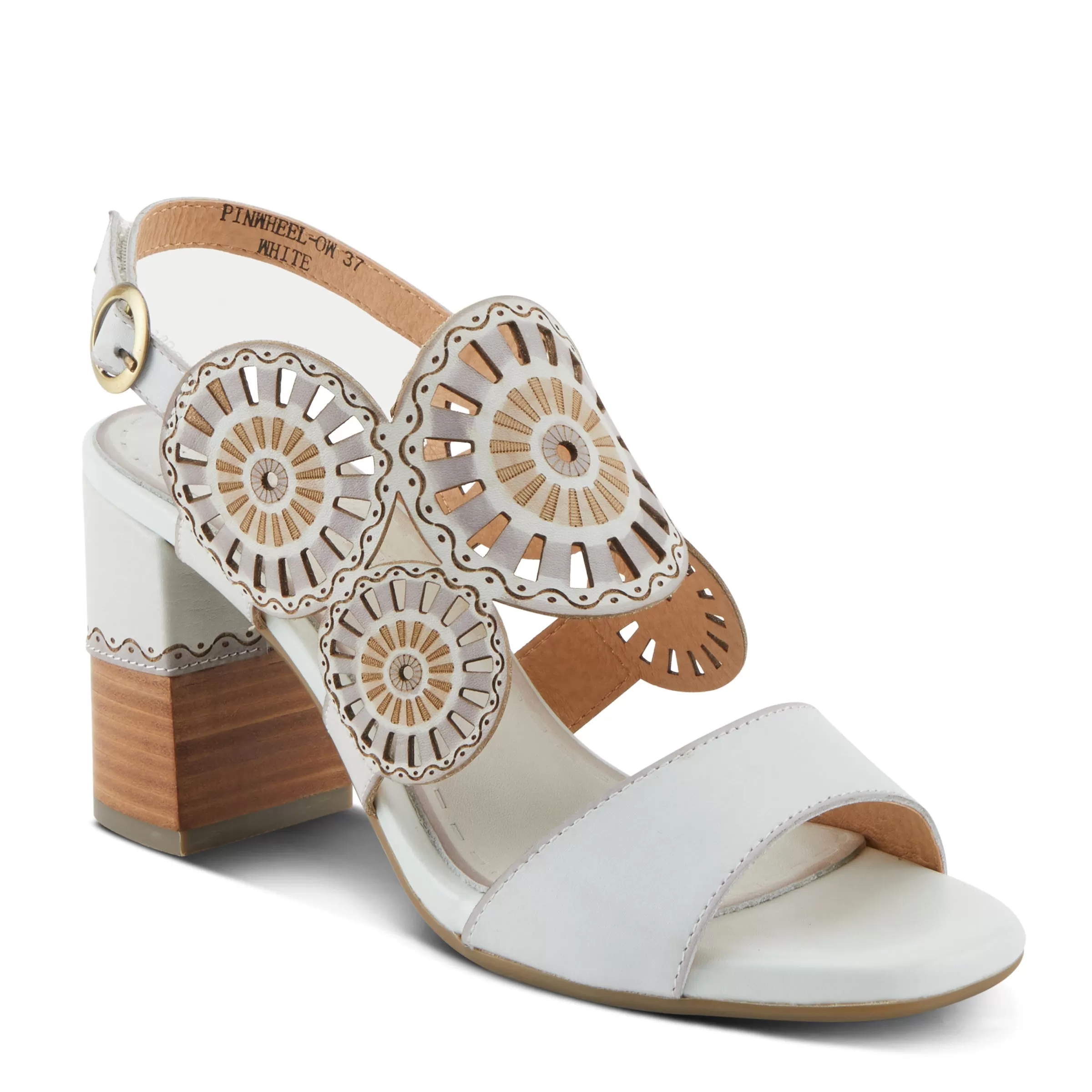 L'ARTISTE PINWHEEL SANDALS